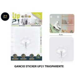 GANCIO ADESIVO STICKER UP 21 APPENDINO MAGICO